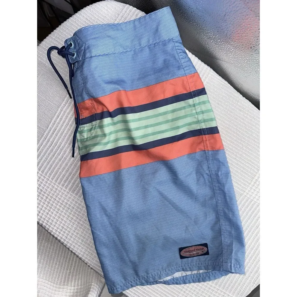 Vineyard‎ Vines Mens Unlined Swim Trunks Size 33